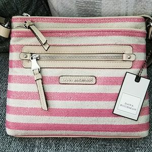 Striped Crossbody Bag
